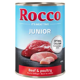 Meilleurs prix pour Junior volaille, bœuf Rocco - Nourriture pour chien