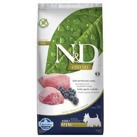 Meilleurs prix pour Farmina N&D Grain Free Mini Lamb & Blueberry nourriture pour chien sèche