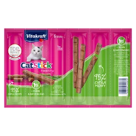 Comparer les prix de Cat Stick Mini poulet herbe à chat Vitakraft Friandises - Friandises pour Chat