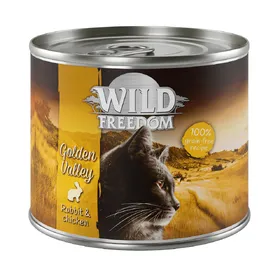 Comparer les prix de Adult : Golden Valley - lapin, poulet Wild Freedom pour chat + 2 boîtes offertes !