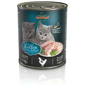 Comparer les prix de Leonardo Kitten volaille - Pâtée pour chat