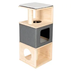 Comparer les prix de Tour à griffer Cubist L 40 x l 40 x H 96 cm