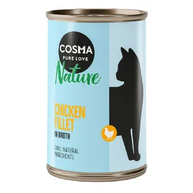 Comparer les prix de Cosma Nature 6 x 140 g - filet de poulet