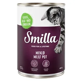 Meilleurs prix pour Smilla Multi-viandes oie, bœuf, poulet - Pâtée pour chat