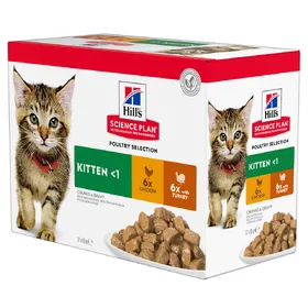 Comparer les prix de Kitten on volaille Hill's Science Plan - Sachet pour chaton
