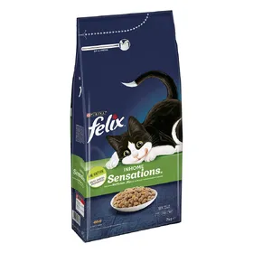 Comparer les prix de Felix Inhome Sensations - Croquettes pour chat