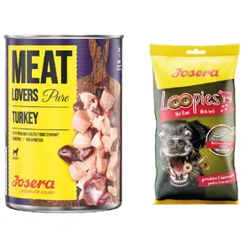 Meilleurs prix pour Josera Meatlovers Pure Truthahn Hundefutter nass