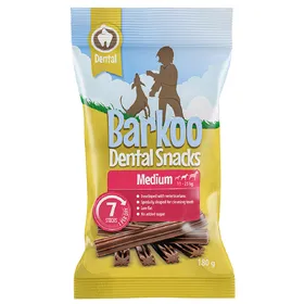 Comparer les prix de Barkoo Dental Snacks Friandises de taille moyenne (7 friandises) - pour chien
