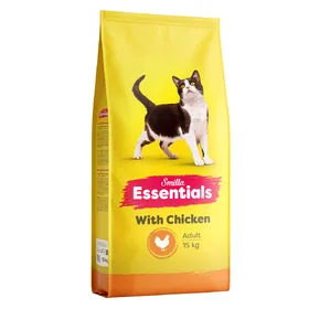 Comparer les prix de Smilla Essentials Adult poulet - 2 x 15 g