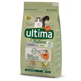 Comparer les prix de Ultima pour chat - Stérilisé saumon