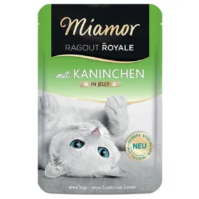 Comparer les prix de Lapin Ragoût Royal en gelée Miamor - Nourriture pour Chat