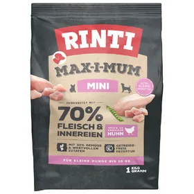 Meilleurs prix pour RINTI Max-i-Mum Mini Adult Poulet 1 kg