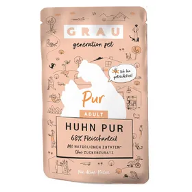 Comparer les prix de Grau Bouchées gourmandes pur poulet - Pâtée pour chat