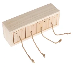 Comparer les prix de Jouet d'intelligence TIAKI Tug & Find pour petits animaux et oiseaux TIAKI 20 x 5,5 x 7 cm