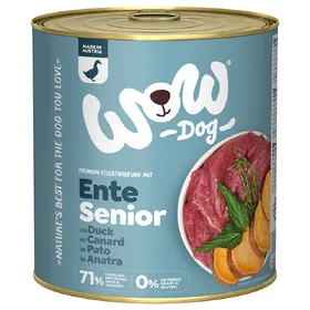 Comparer les prix de Boîtes Chien – Wow Senior Canard – 800 gr