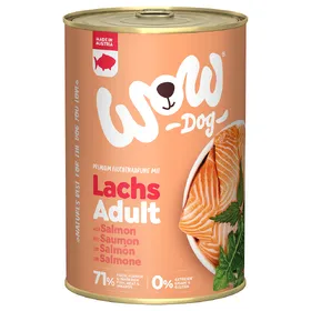 Meilleurs prix pour Boîtes Chien – Wow Adult Saumon – 400 gr
