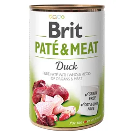 Meilleurs prix pour 400g Paté & Meat Canard Brit nourriture humide pour chiens