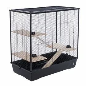 Comparer les prix de Cage TIAKI pour rat et chinchilla 100 x 54 x 100 cm