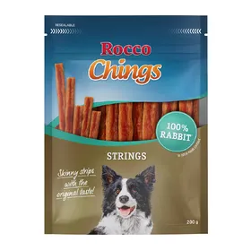 Meilleurs prix pour Rocco Chings Strings pour chien - lapin 200 g