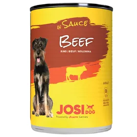 Comparer les prix de JosiDog en sauce 12 x 415 g pour chien - bœuf