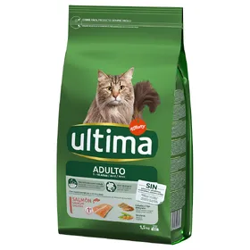 Meilleurs prix pour Ultima Adult saumon pour chat 