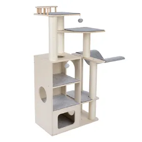 Comparer les prix de Arbre à chat Modern Living Roca - gris clair