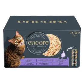 Comparer les prix de Lot Encore en bouillon 24 x 70 g - lot mixte Sélection raffinée
