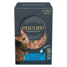 Meilleurs prix pour Lot Encore en bouillon 20 x 50 g - sélection de poissons (3 saveurs)