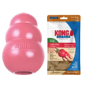 Comparer les prix de Jouet KONG Puppy pour petit chien et chiot 1 KONG Puppy rose - taille L