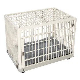 Meilleurs prix pour Cage d’intérieur TIAKI avec coussin - L 81 x l 55,5 x H 62,5 cm