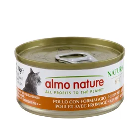 Meilleurs prix pour Lot Almo Nature 24 x 70 g pour chat - HFC Natural poulet, fromage