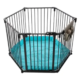 Comparer les prix de Parc Ronda de Modern Living Ø118x76cm pour chiot et chien