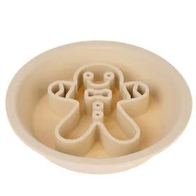 Comparer les prix de Gamelle anti-glouton Xmas 2-en-1 TIAKI, - Ø 20 x H 4 cm pour chat et chien