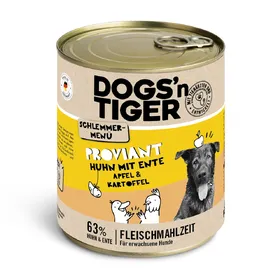 Meilleurs prix pour Lot Dogs’n Tiger Menu gourmet 12 x 800 g - poulet, canard, pommes et pommes de terre