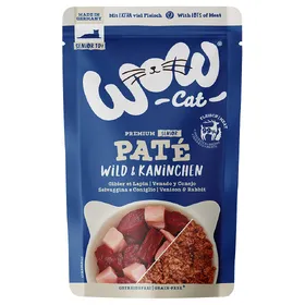 Comparer les prix de WOW Cat Senior Wild & Lapin