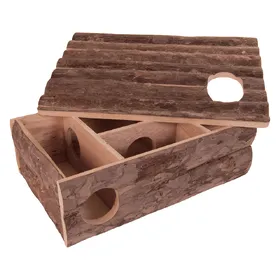 Meilleurs prix pour Maison de jeu et de repos Leif pour hamster L 35 x l 25 x H 12 cm
