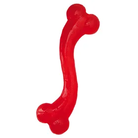 Meilleurs prix pour Jouet Mighty Mutts Os en caoutchouc pour chien - L 32 x l 9 x H 4,5 cm