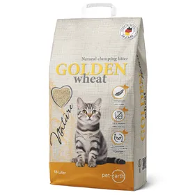 Meilleurs prix pour 18 l Litière Golden Nature Wheat pour chat
