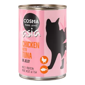 Comparer les prix de Poulet / thon en gelée Cosma - Nourriture pour Chat
