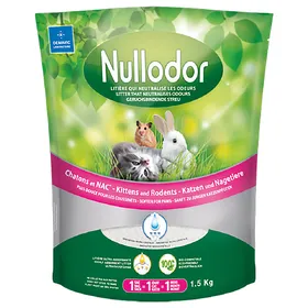 Meilleurs prix pour Litière de silice Nullodor - Litière pour chaton et rongeur