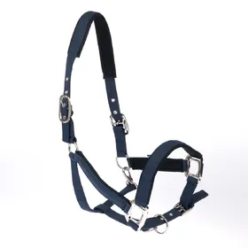Meilleurs prix pour Nomad Tales licol avec rembourrage néoprène, bleu marine poney cheval