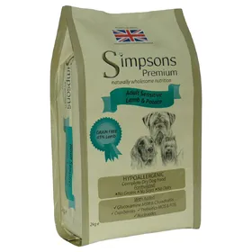 Meilleurs prix pour Simpsons Premium Adult Sensitive agneau, pommes de terre - 2 kg