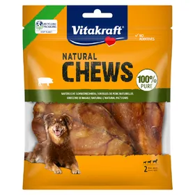 Comparer les prix de 44g Vitakraft Natural Chews Oreilles de porc naturelles friandises pour chiens