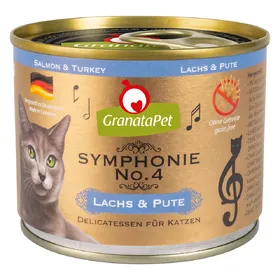 Comparer les prix de Symphonie saumon / dinde Granatapet - Nourriture pour Chat