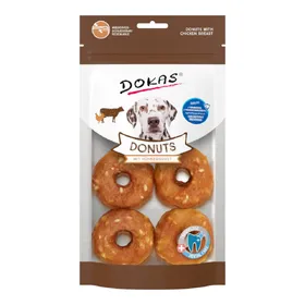 Meilleurs prix pour 160g Dokas Donuts au blanc de poulet friandises pour chiens