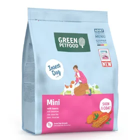 Meilleurs prix pour 900g Green Petfood Insect Dog Mini avec insectes nourriture sèche pour chiens