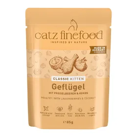 Comparer les prix de Catz finefood Kitten No. 03 volaille - Pâtée pour chat