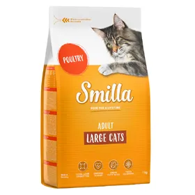 Comparer les prix de Smilla Adult XXL volaille pour chat - 1 kg