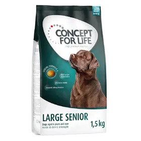 Comparer les prix de Large Senior Concept for Life - Croquettes pour chien