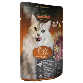 Meilleurs prix pour Leonardo Finest Selection canard, fromage - Pâtée pour chat
